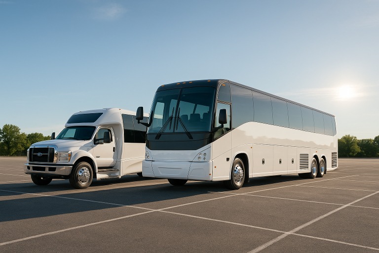 Charter Bus in Rockford